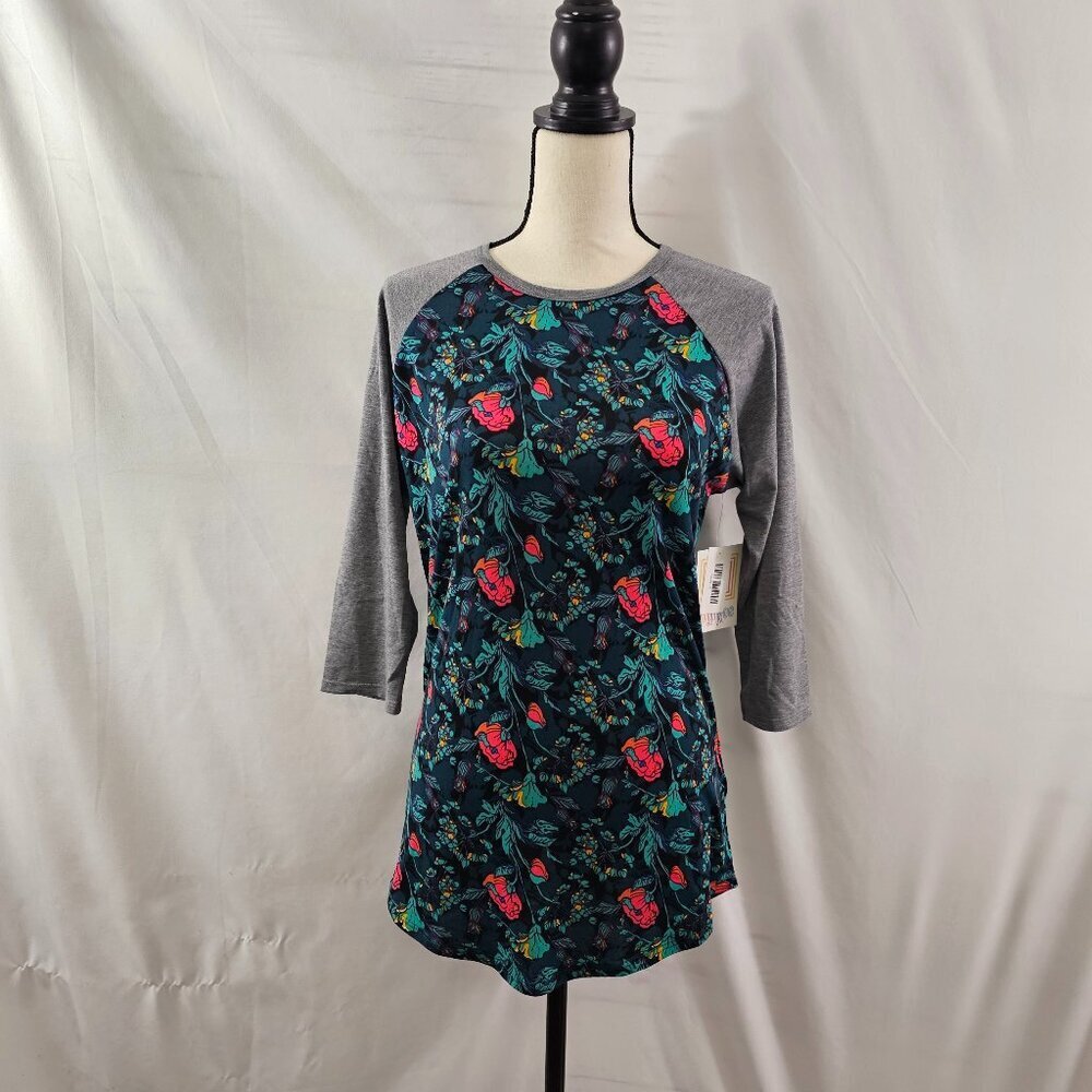 Lularoe RANDY Women's Floral Print Top - Size Small NWT - Picture 13 of 15